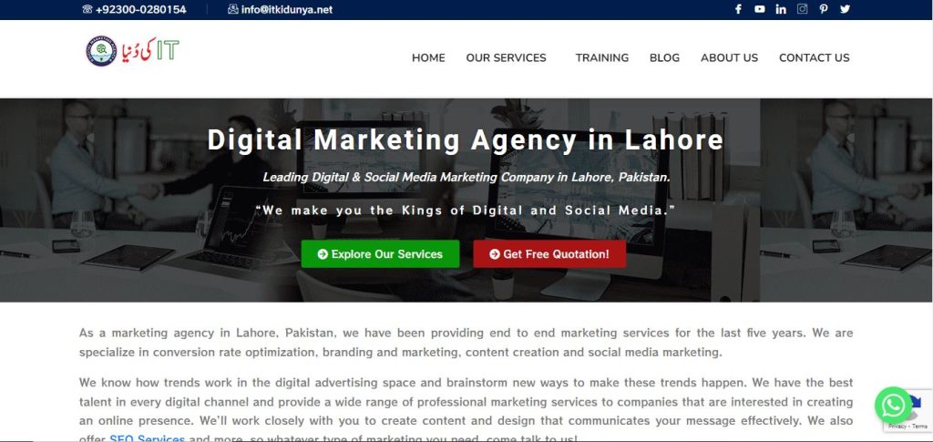 10 Best Digital Marketing Agencies in Lahore 2024